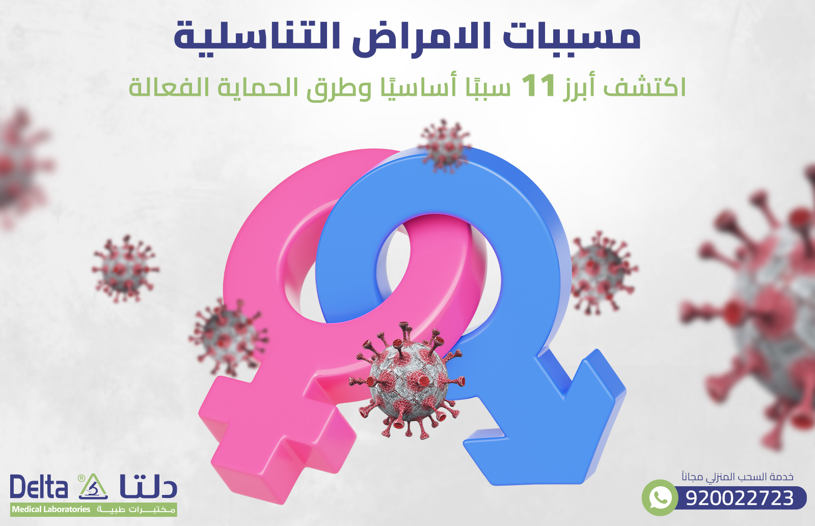 مسببات الامراض التناسلية: اكتشف أبرز 11 سببًا أساسيًا وطرق الحماية الفعالة