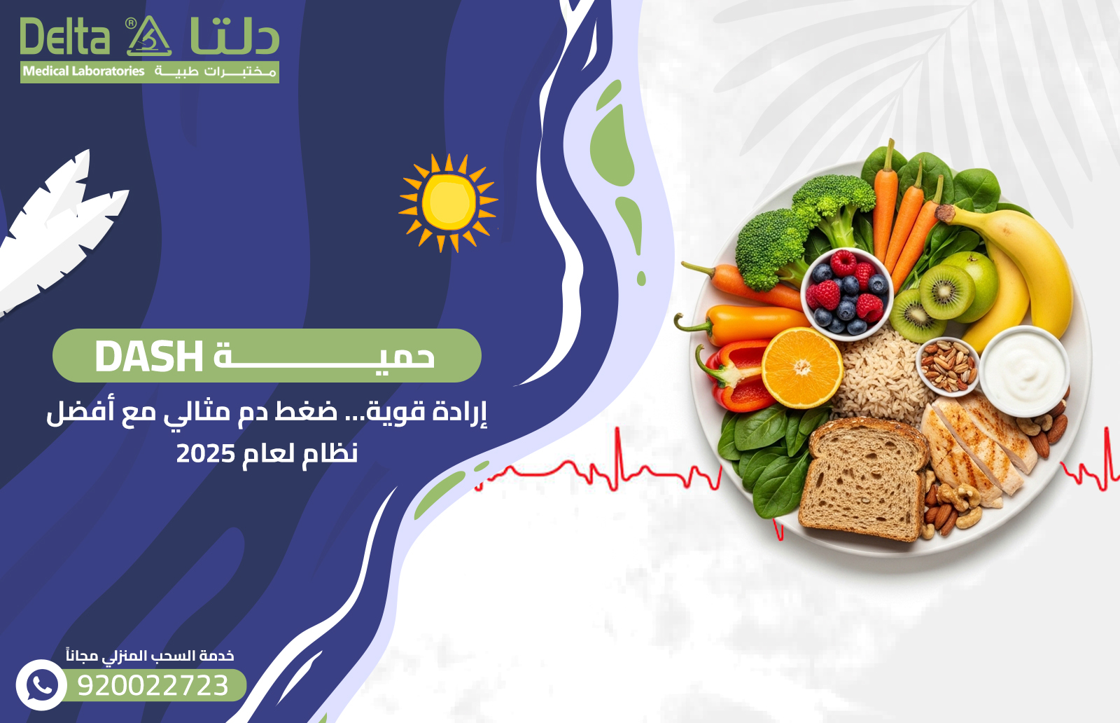 حمية DASH: إرادة قوية ضغط دم مثالي مع أفضل نظام لعام 2025